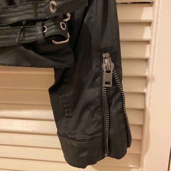 Witchery faux leather biker jacket - Picture 6 of 8